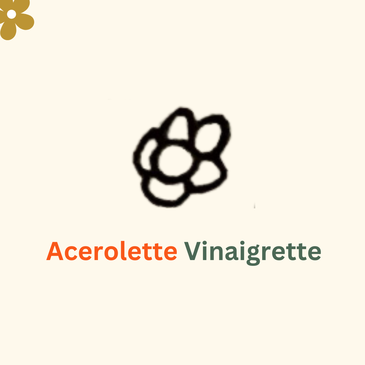 Acelorette Vinaigrette